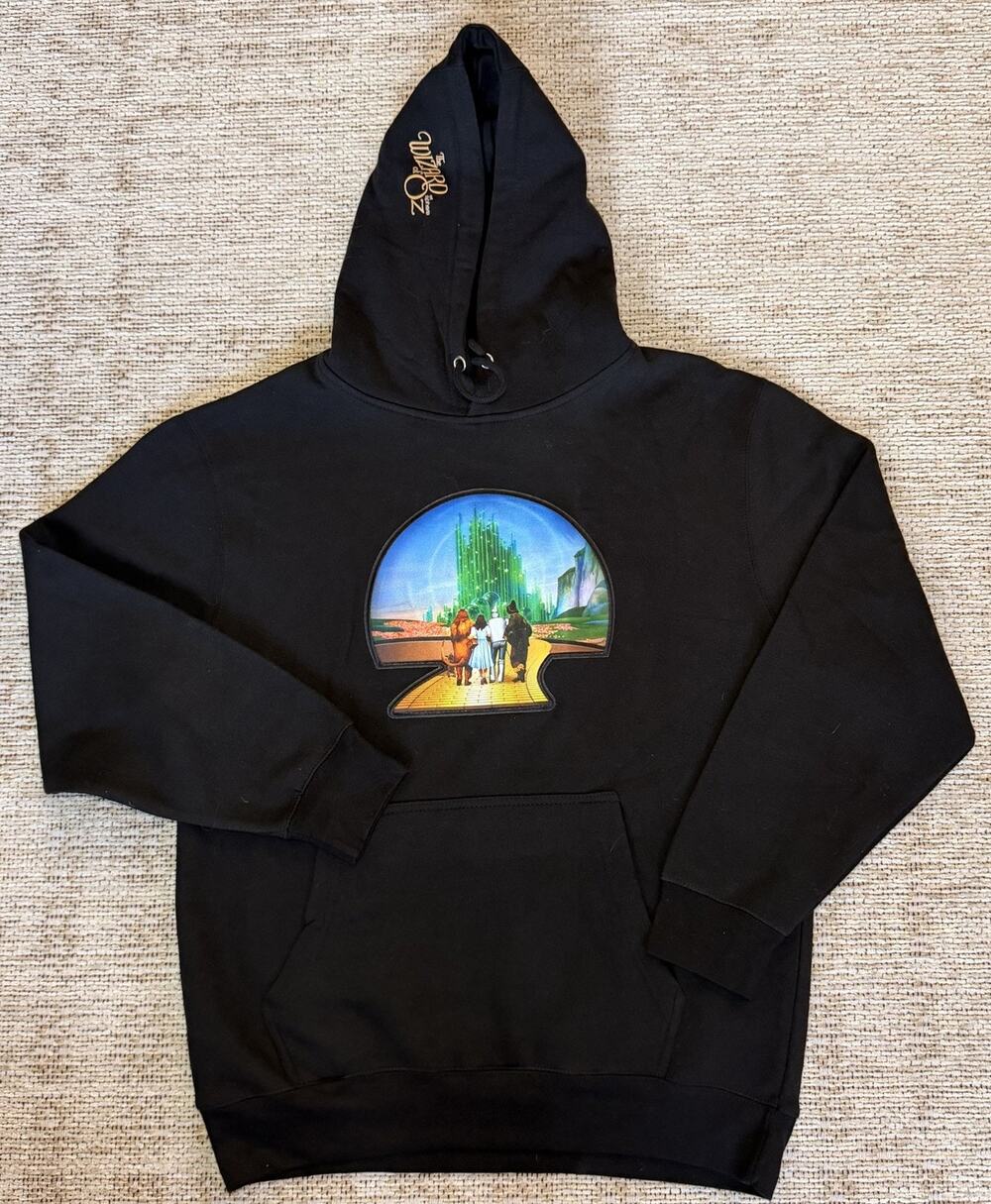 The Wizard of Oz at Sphere Las Vegas Exclusive Hoodie Black Graphic Pullover L